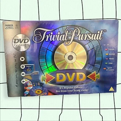 TRIVIAL PURSUIT DVD/TV EDITION - Board Game NEW SEALED Family Fun - Image 1 of 4