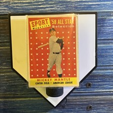 1958 Topps - Mickey Mantle Sport Magazine '58 All Star Selection #487