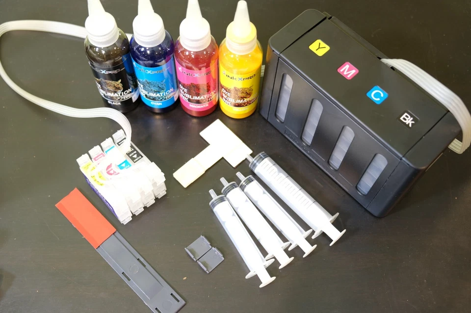 ECOPRO Compatible CHIPLESS CIS Continuous Ink System For Epson XP4105 WF2850 - Image 1 of 4