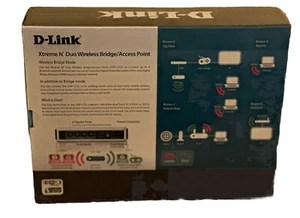 D-Link - Xtreme N - Wireless Bridge/Access Point DAP-1522 - NEW/SEALED - Picture 1 of 14