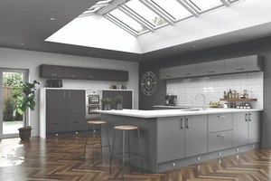 ****NEW**** ZOLA SOFT MATT DUST GREY kitchen doors and drawer fronts - Picture 1 of 2
