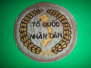 Hand Sewn Patch ARVN Fatherland People TO QUOC NHAN DAN From Vietnam War Era - Picture 1 of 3
