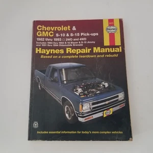 Chevrolet & GMC S-10 & S-15 Pickup 1982-1993 Haynes Repair Manual 24070 - Picture 1 of 8