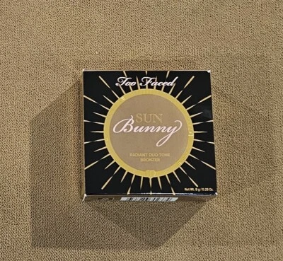 Too Faced Radiant Duo One Bronzer Sun Bunny Medium Coverage for Women 0.28 fl oz - Image 1 of 4