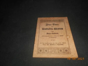 Guía de peregrino libro de peregrinación Maria-Einsiedeln aprox. 1910 con publicidad hoteles etc. - Imagen 1 de 5