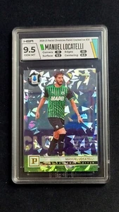 20-21 Panini Chronicles Manuel Locatelli Cracked Ice 09/23 #30 HGA 9.5 - Picture 1 of 2
