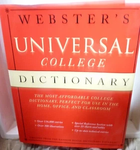 Webster's Universal College Dictionary by RH Staff (2001, Hardcover) - Picture 1 of 1