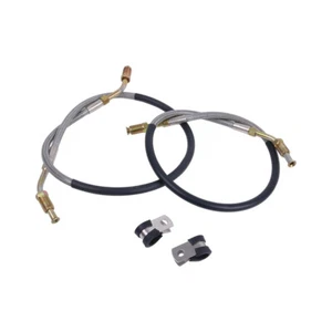 Front Left+Right Brake Line w/Fitting For Polaris ATV Trail Blazer 250 1990-2000 - Picture 1 of 7