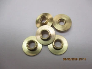 (5) 1/16" NPT brass Pipe Flange 3/4" maximum outside diameter NEW! Free Ship! - Picture 1 of 1