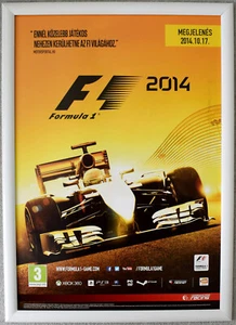 Formula 1 F1 2014 RARE PS3 PC XBOX 360 42cm x 59cm Promotional Poster - Picture 1 of 1