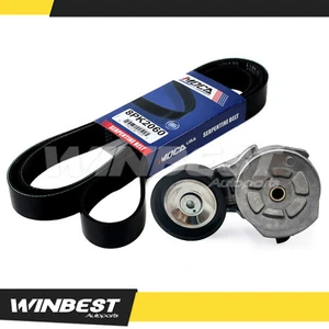 Serpentine Belt w/ Tensioner Assembly for 94-02 Dodge Ram 2500 3500 5.9L DIESEL - Picture 1 of 15