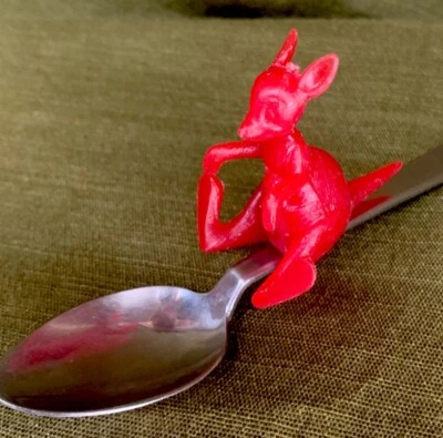 Caja de cereales vintage Winnie the Pooh Cuchara Cuchara Kanga Rd Nabisco Cereal Premium Foto 1 de 3