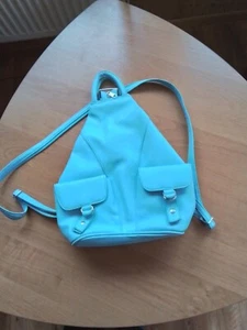 kleiner Damen Rucksack, Handtasche, Hellblau, Nie benutzt - Bild 1 von 4