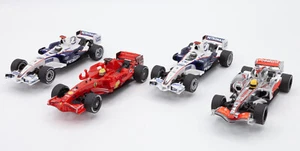 Carrera GO!!! 2x 61102 BMW Clean F107 + Ferrari + Mercedes 1:43 Slotcar - Foto 1 di 11