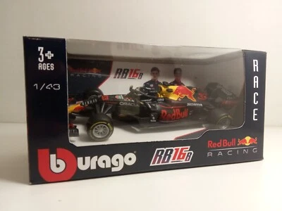 Bburago 38055 RedBull RB16B #33 Max Verstappen 2021 - METAL 1:43 - Immagine 1 di 3