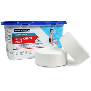 Langzeit Tabletten Chlor Plus 250g organisch langsam löslich 1,0 kg Astralpool - Bild 1 von 8