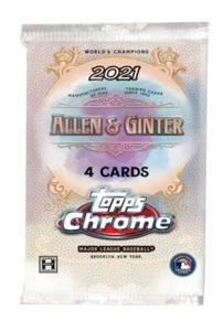 (1) UNO 2021 Topps Allen & Ginter Cromo Hobby Béisbol Hobby Pack - ¡Nuevo! - Imagen 1 de 6