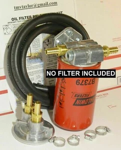 RAM Cummins Diesel 6.7/5.9 Single Remote Engine Oil Kit with Hose NO Filter - Picture 1 of 4