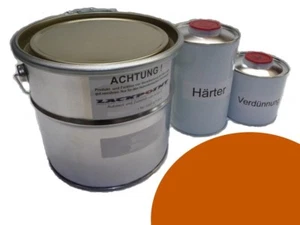 1 Liter Set 2K Autolack geeignet für VW LP2C Orange kein Klarlack Lackpoint Tun - Bild 1 von 1