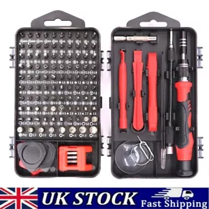 121 Mini Screwdriver Set Bits Multi Small Precision Hex Torx Star Repair Tool UK - Picture 1 of 12