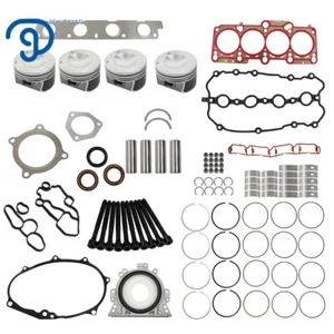 Engine Rebuild Overhaul Kit Pistons Seals For Audi A4 VW 2.0 TFSI BWA BPY EA113 - Picture 1 of 10