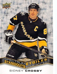 2022-23 Upper Deck Tim Hortons Spectrum Standouts #C1 Sidney Crosby - Picture 1 of 2