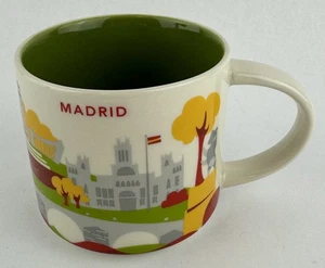 Starbucks Coffee Mug Cup You Are Here Collection Madrid EUC - Picture 1 of 11