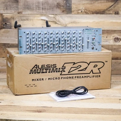 Alesis Multimix 12R 12-Channel Rack Mixer Multi-Mix 12-R Audio U261653 - Image 1 of 4