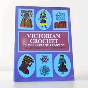 Victorian Crochet de Weldon and Company Staff (1974, libro de bolsillo comercial) - Imagen 1 de 16