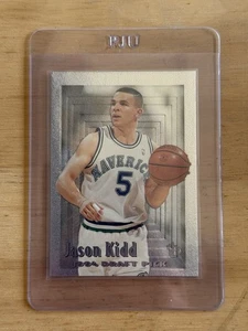 1994 Topps Embossed #102 Jason Kidd Mavericks RC Rookie - Picture 1 of 2