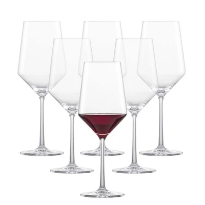 Copa de vino tinto ZWIESEL GLAS puro Cabernet (juego de 6), elegantes copas de vino para... Foto 1 de 4