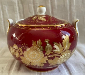 Wedgwood - Tonquin Ruby - Zuccheriera con coperchio - W2488 - Foto 1 di 6