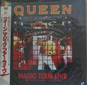 QUEEN (THE MAGIC TOUR) LASERDISC IMPORT 98LS2006  + INSERT & OBI - Picture 1 of 1