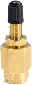 Accesorio de compresión de latón para válvula Schrader de línea de aire de 3/8" - Imagen 1 de 12