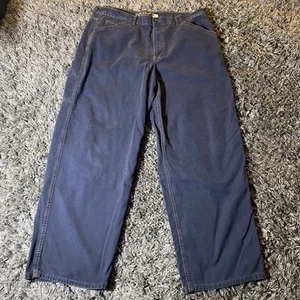Vintage Old Navy Carpenter Painter Pants Mens 40x32  Blue Loose Fit Y2K 2002 EUC - Picture 1 of 22