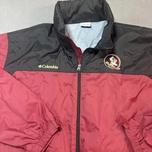 Columbia Windbreaker Regen Übergangsjacke Florida Seminolen College XXL FSU - Bild 1 von 9