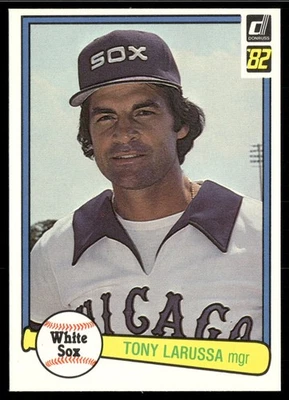 1982 Donruss #319 Tony LaRussa - Image 1 of 2