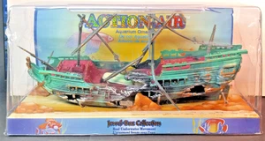 Penn Plax PIRATE SHIPWRECK 1999 Jewel Box Aquarium Aerator NEW-IN-BOX NOS - Picture 1 of 11