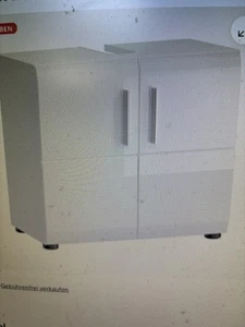 Waschbeckenunterschrank ICE - weiß Hochglanz - weiß - 60 cm - Bild 1 von 5