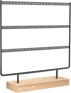 Earring Organizer Stand, Display Holder for Black  - Picture 1 of 7