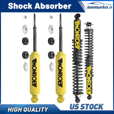 Amortiguadores delanteros traseros para Chevrolet Express 3500 7,4 L 1996 1997 1998-2000 Foto 1 de 4