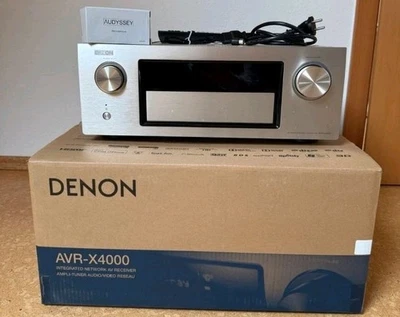 Denon AVR-X4000 7.2 AV-Receiver  4K-Video  AirPlay   - Bild 1 von 4