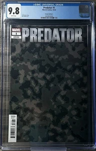 PREDATOR #1 1:200 Camouflage CGC 9.8 Incentive Trade Variant Marvel 2022 - Picture 1 of 2