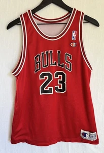 VTG Chicago Bulls Jordan #23 Champion Reversible Youth Jersey XL 18-20 Made USA - Picture 1 of 20