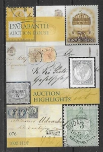 Ungheria - 2015 Darabanth Casa d'Aste Emissione Privata IMPERF Foglio Souvenir MNH - Foto 1 di 1