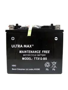 Triumph Bonneville T100 110th Anniversary LE 1000CC Replacement Battery (2012) - Picture 1 of 2