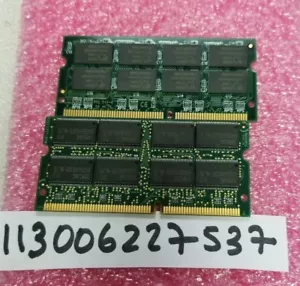 1GB KIT 2X 512MB SDR SDRAM SYNCH SD PC PC133 133 144PIN NON-ECC INTEL NOTEBOOK - Picture 1 of 1