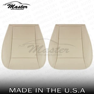 Fundas de asiento de vinilo beige inferior izquierda y derecha para Subaru Tribeca 2006-2009 - Imagen 1 de 9