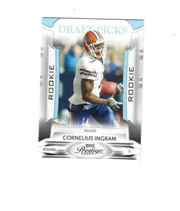 Playoff Prestige Draft Picks 2009 azul claro #125 Cornelius Ingram/999 Eagles - Imagen 1 de 2