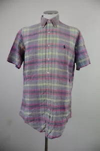 Polo Ralph Lauren Hemd Herren Gr L Herr Vintage Casual Baumwolle Cotton - - Bild 1 von 7